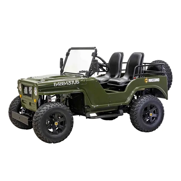Massimo Big Jeep GKD 350 All-Terrain Go Kart - Powerful 300cc Two-Seater for Off-Road Adventures