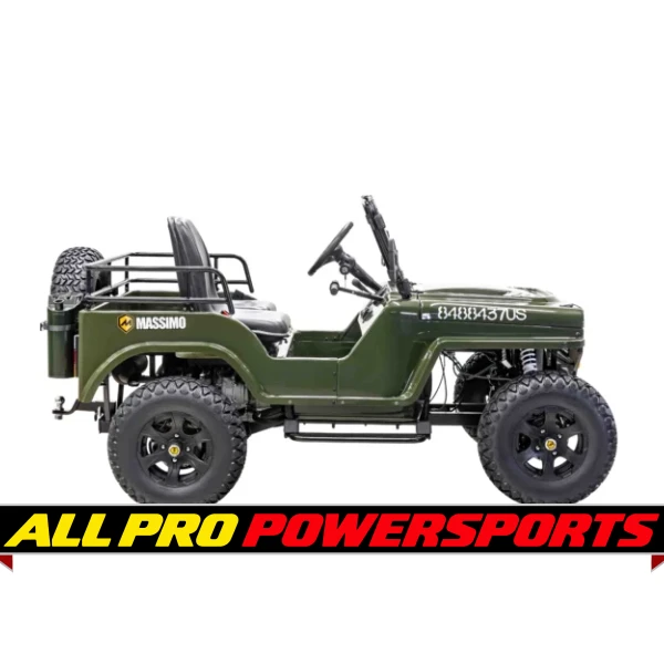 Massimo Big Jeep GKD 350 All-Terrain Go Kart - Powerful 300cc Two-Seater for Off-Road Adventures