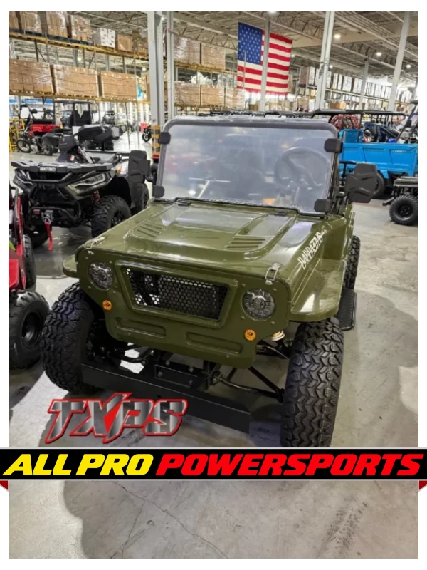 Massimo Big Jeep GKD 350 All-Terrain Go Kart - Powerful 300cc Two-Seater for Off-Road Adventures