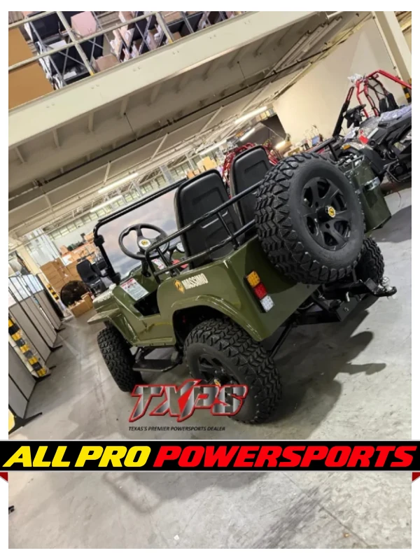 Massimo Big Jeep GKD 350 All-Terrain Go Kart - Powerful 300cc Two-Seater for Off-Road Adventures