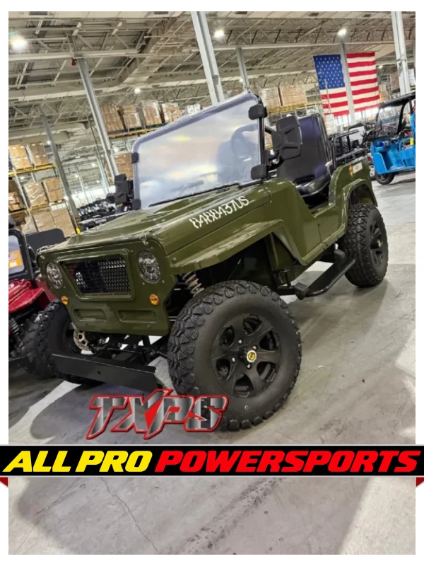 Massimo Big Jeep GKD 350 All-Terrain Go Kart - Powerful 300cc Two-Seater for Off-Road Adventures