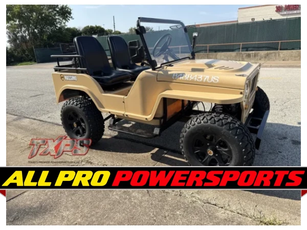 Massimo Big Jeep GKD 350 All-Terrain Go Kart - Powerful 300cc Two-Seater for Off-Road Adventures