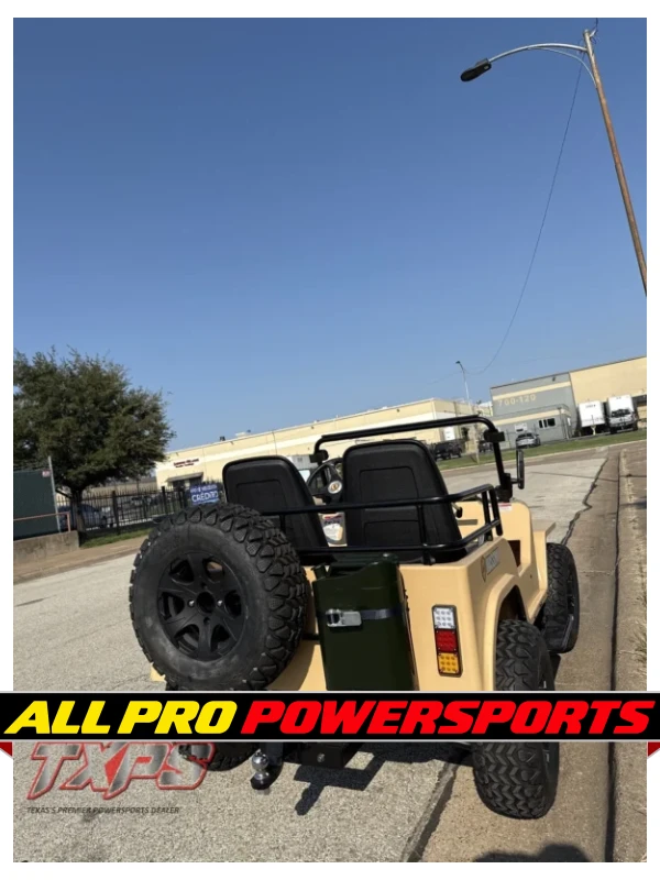 Massimo Big Jeep GKD 350 All-Terrain Go Kart - Powerful 300cc Two-Seater for Off-Road Adventures