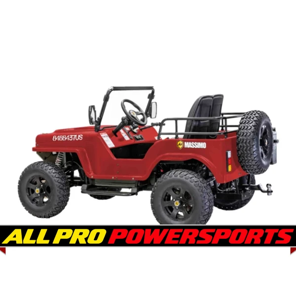 Massimo Big Jeep GKD 350 All-Terrain Go Kart - Powerful 300cc Two-Seater for Off-Road Adventures