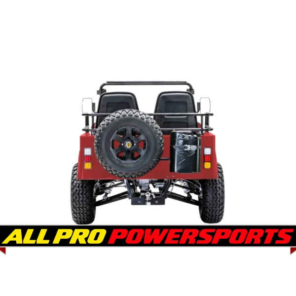 Massimo Big Jeep GKD 350 All-Terrain Go Kart - Powerful 300cc Two-Seater for Off-Road Adventures