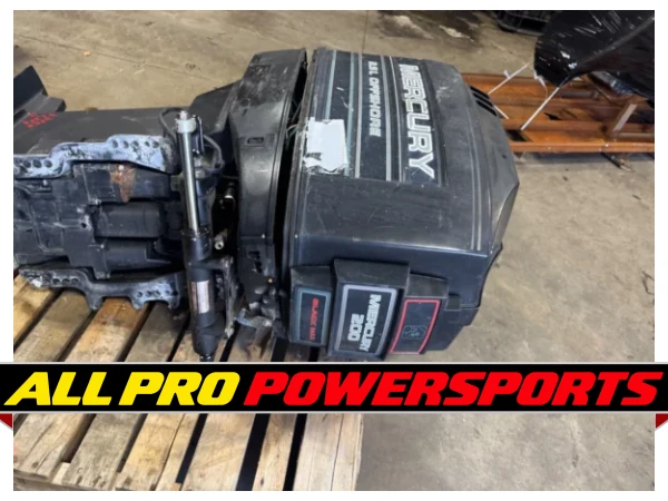 Mercury 200 hp 2-Stroke 25″ 2.5L Carb Black Max Outboard Motor Engine XL – photo 7 of 15