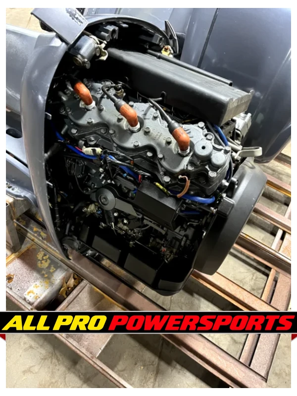 Pair 1999 Yamaha 150 hp Carbureted 2-Stroke 25″ Dual Twin Outboard Motors V6 – photo 10 of 18