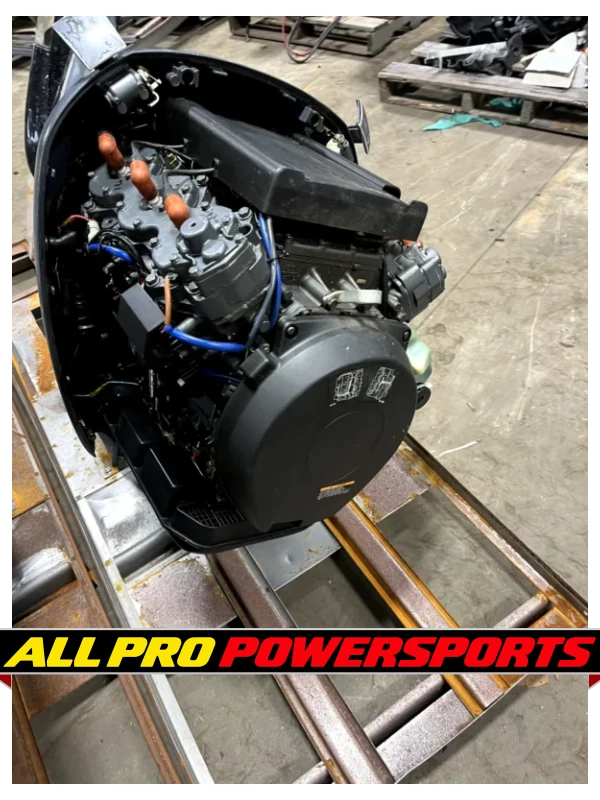 Pair 1999 Yamaha 150 hp Carbureted 2-Stroke 25″ Dual Twin Outboard Motors V6 – photo 16 of 18