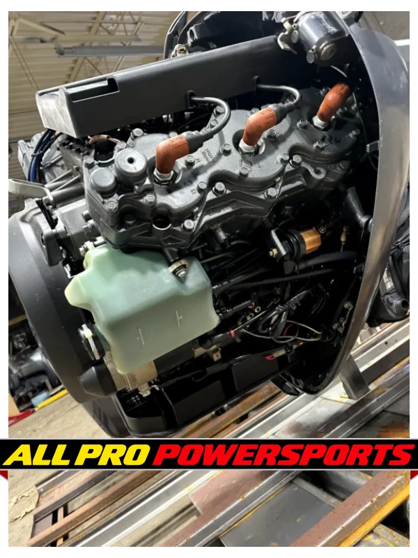Pair 1999 Yamaha 150 hp Carbureted 2-Stroke 25″ Dual Twin Outboard Motors V6 – photo 17 of 18