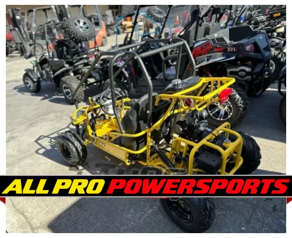 Taotao GK110 110CC Youth Go Kart, Air Cooled, 4-Stroke, 1-Cylinder, Automatic with Reverse