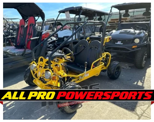 Taotao GK110 110CC Youth Go Kart, Air Cooled, 4-Stroke, 1-Cylinder, Automatic with Reverse