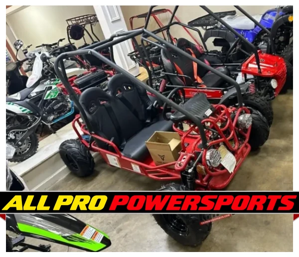 Taotao GK110 110CC Youth Go Kart, Air Cooled, 4-Stroke, 1-Cylinder, Automatic with Reverse
