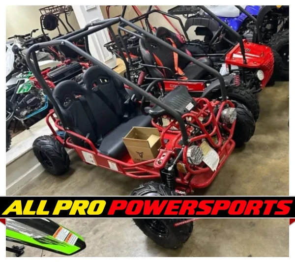Taotao GK110 110CC Youth Go Kart, Air Cooled, 4-Stroke, 1-Cylinder, Automatic with Reverse