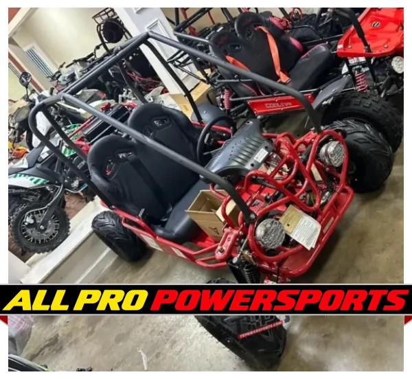 Taotao GK110 110CC Youth Go Kart, Air Cooled, 4-Stroke, 1-Cylinder, Automatic with Reverse
