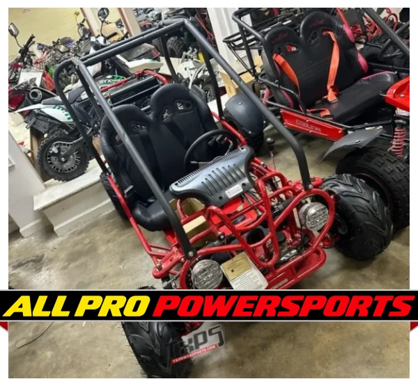 Taotao GK110 110CC Youth Go Kart, Air Cooled, 4-Stroke, 1-Cylinder, Automatic with Reverse
