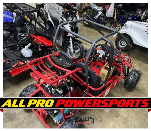 Taotao GK110 110CC Youth Go Kart, Air Cooled, 4-Stroke, 1-Cylinder, Automatic with Reverse