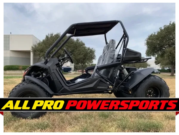 Trailmaster Cheetah 200EX Off Road UTV / Go Kart / side-by-side Wind Shield, Light bar, Spare Tire, Upgraded Center Pivot rear end, Fuel Injected