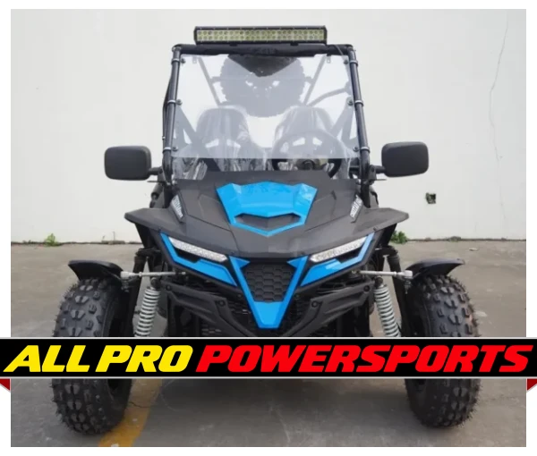 TrailMaster Cheetah 200X Deluxe Go Kart, 4-Stroke, Single Cylinder, Air Cooled, Automatic With Reverse
