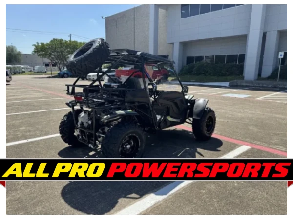 TrailMaster Cheetah 300Pro UTV EFI CVT Automatic with LED Light Bar, Windshield & Spare Tire