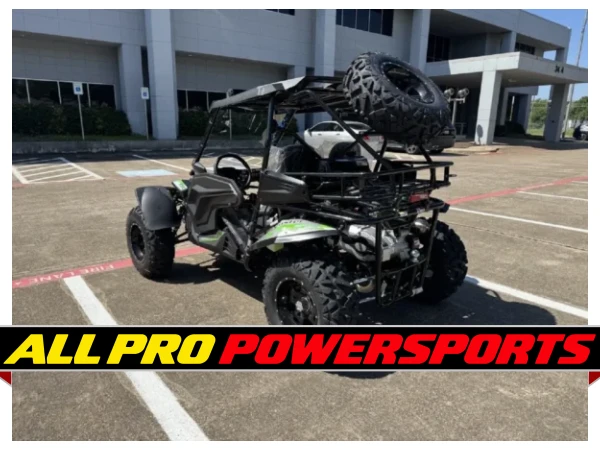 TrailMaster Cheetah 300Pro UTV EFI CVT Automatic with LED Light Bar, Windshield & Spare Tire