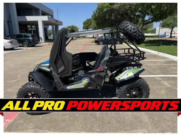 TrailMaster Cheetah 300Pro UTV EFI CVT Automatic with LED Light Bar, Windshield & Spare Tire