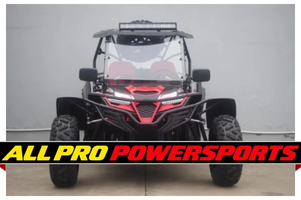 TrailMaster Cheetah 300Pro UTV EFI CVT Automatic with LED Light Bar, Windshield & Spare Tire