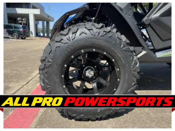 TrailMaster Cheetah 300Pro UTV EFI CVT Automatic with LED Light Bar, Windshield & Spare Tire