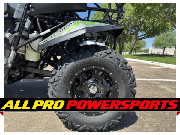 TrailMaster Cheetah 300Pro UTV EFI CVT Automatic with LED Light Bar, Windshield & Spare Tire