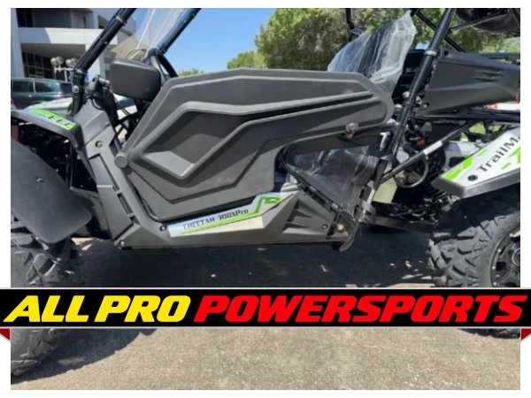 TrailMaster Cheetah 300Pro UTV EFI CVT Automatic with LED Light Bar, Windshield & Spare Tire