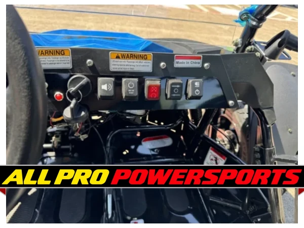 TrailMaster Cheetah 300Pro UTV EFI CVT Automatic with LED Light Bar, Windshield & Spare Tire