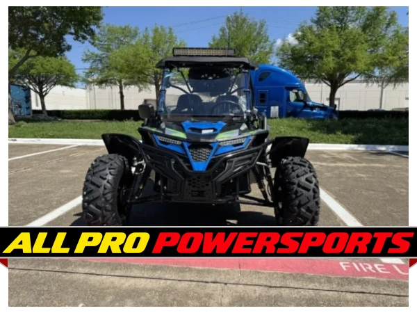 TrailMaster Cheetah 300Pro UTV EFI CVT Automatic with LED Light Bar, Windshield & Spare Tire