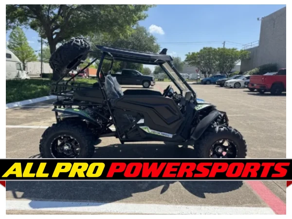 TrailMaster Cheetah 300Pro UTV EFI CVT Automatic with LED Light Bar, Windshield & Spare Tire