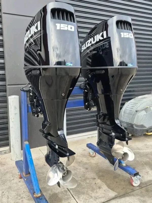 Twin Suzuki 150HP Outboard Motor