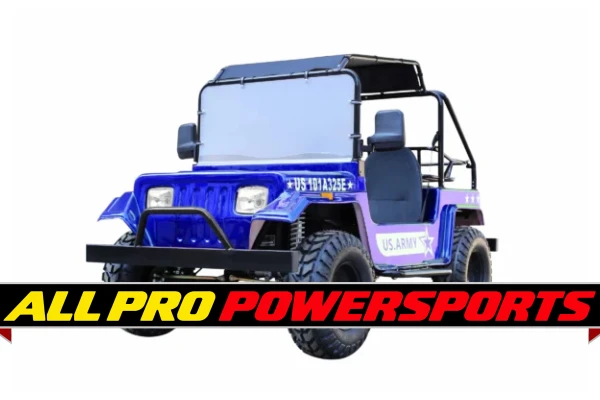 Vitacci Jeep GR-9 200: Now Featuring Rear Rack and Advanced Four-Wheel Disc Brakes