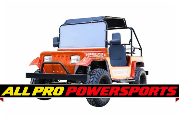 Vitacci Jeep GR-9 200: Now Featuring Rear Rack and Advanced Four-Wheel Disc Brakes
