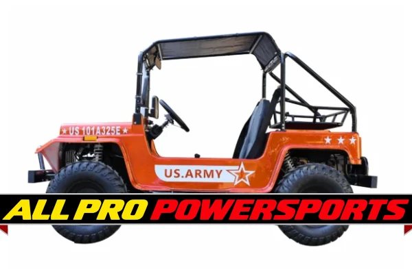 Vitacci Jeep GR-9 200: Now Featuring Rear Rack and Advanced Four-Wheel Disc Brakes