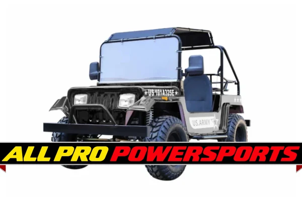 Vitacci Jeep GR-9 200: Now Featuring Rear Rack and Advanced Four-Wheel Disc Brakes