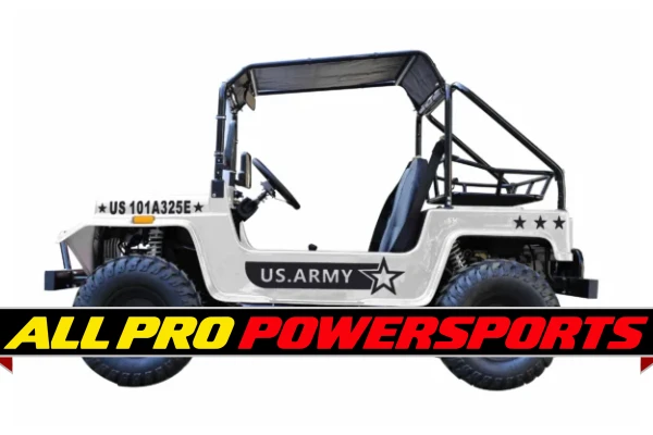 Vitacci Jeep GR-9 200: Now Featuring Rear Rack and Advanced Four-Wheel Disc Brakes