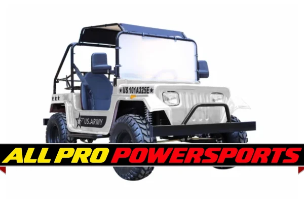 Vitacci Jeep GR-9 200: Now Featuring Rear Rack and Advanced Four-Wheel Disc Brakes