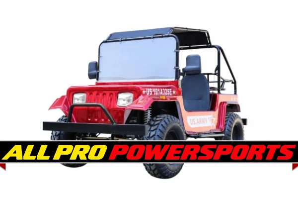 Vitacci Jeep GR-9 200: Now Featuring Rear Rack and Advanced Four-Wheel Disc Brakes