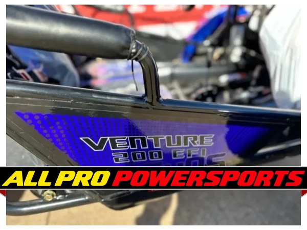 VITACCI VENTURE 200 EFI GO KART, 168.9cc 4-STROKE, 1-CYLINDER, AUTO WITH REVERSE, ALLOY WHEELS